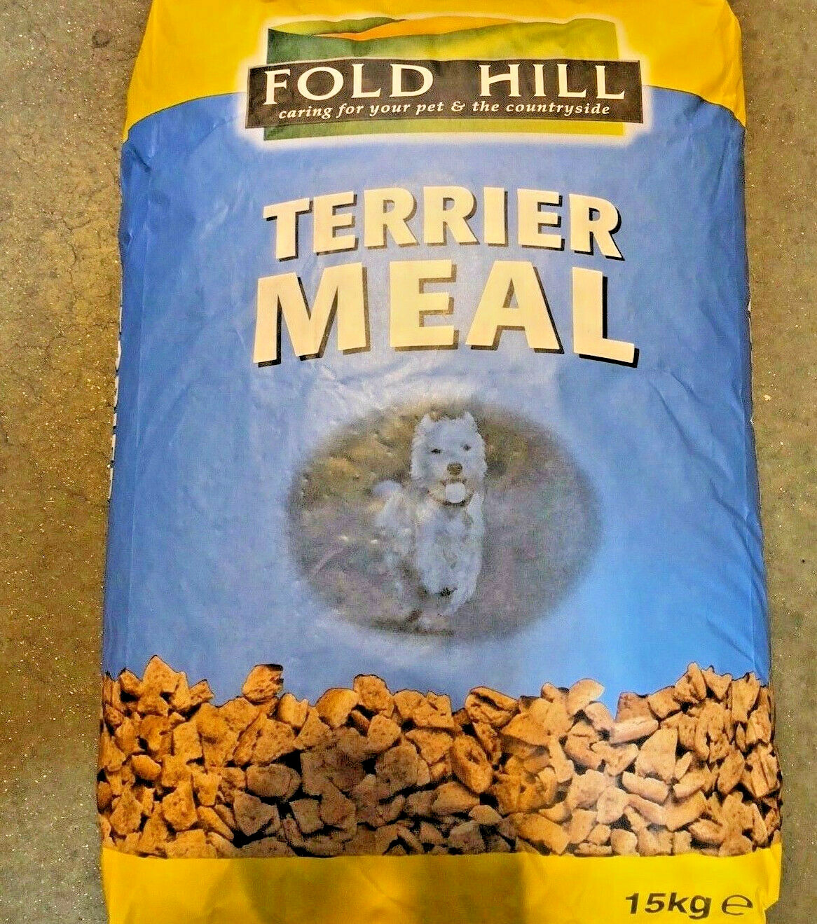 15kg TERRIER MEAL MIXER Fold Hill Dog Food Kibble Mix bp Plain
