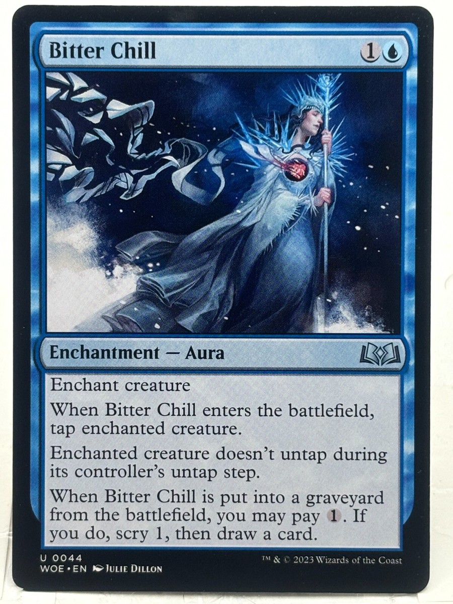 Bitter Chill NM/M* Wilds Of Eldraine ENGLISH 0044 mtg -UnltdCards | eBay