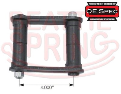 Front Leaf Spring Shackle Kit for Chevy GMC K10 K20 K30 K Series eBay