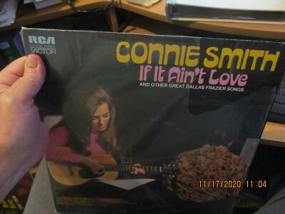 Collector 1972 Ex Lp Connie Smith  ''If It Ain't Love'' & other Frazier Songs RCA 