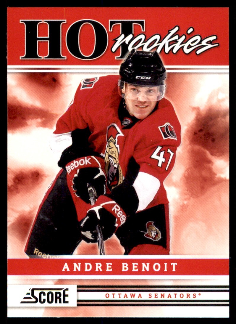 2011-12 Score Hot Rookies Andre Benoit RC #525