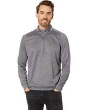 NWT JOHNNIE-O $138 REFLEX 1/4 ZIP FLEECE PULLOVER IN SEAL SZ M MEDIUM