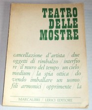 TEATRO DELLE MOSTRE - 1968 HAPPENINGS at the TARTARUGA GALLERY in ROME