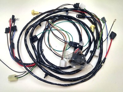 1970 70 Chevelle El Camino Forward Front Light Wiring Harness Warning