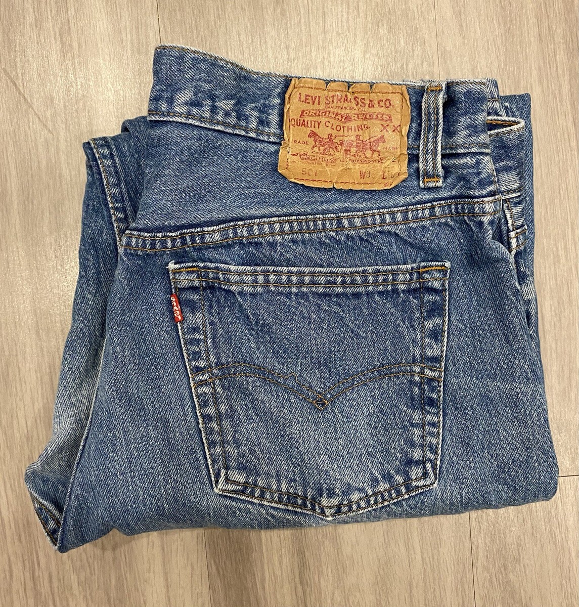Vintage Levi's 501xx Denim Jeans 80s Made in USA 36x30 Vintage Levi's 501xx Denim Jeans 80s Made in USA 36x30