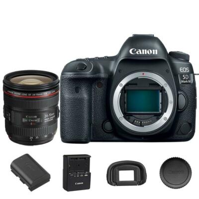 Canon EOS 5D Mark IV with 24-70mm f/4L IS USM Lens