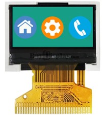 0.96 inch 128x64 TFT LCD Display Panel SPI Interface ST7735 Controller