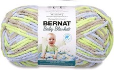 Bernat BABY BLANKET SUPER CHUNKY Knitting Yarn Wool 300g- 04117 Little Boy Dove