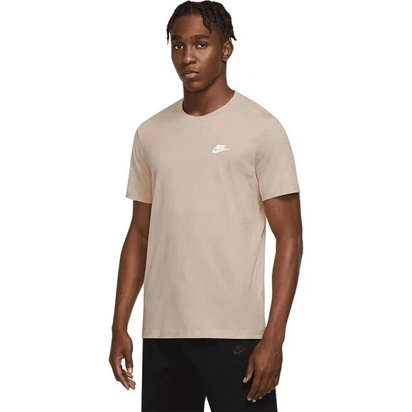 Nike t shirt clearance beige