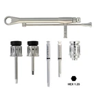 Implant Screwdriver Hex 1.25mm Driver Dental Torque Wrench Adapter Astra Zimmer