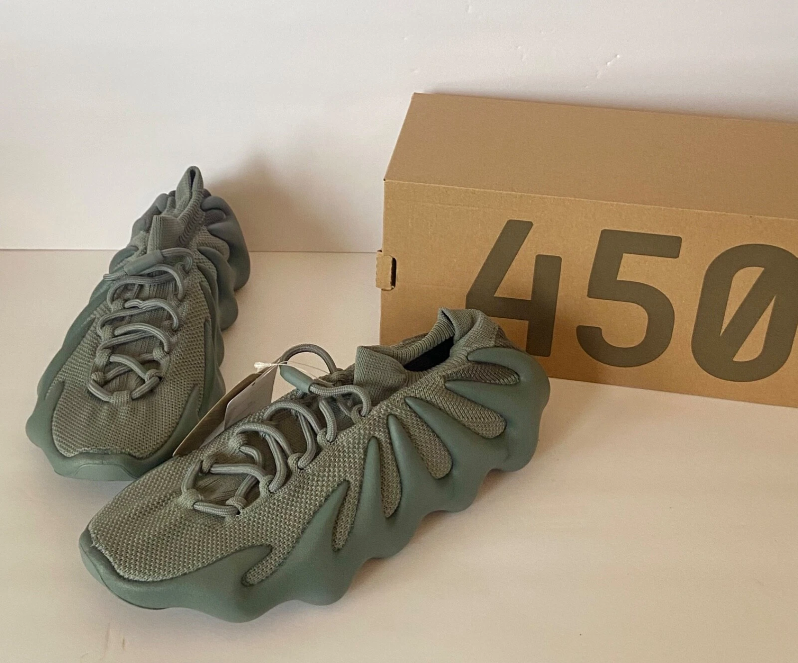 Nuovo con scatola! YEEZY 450 "STOMAR" IG5530 UOMO taglia 11 (grigio pietra) vendita al dettaglio $210