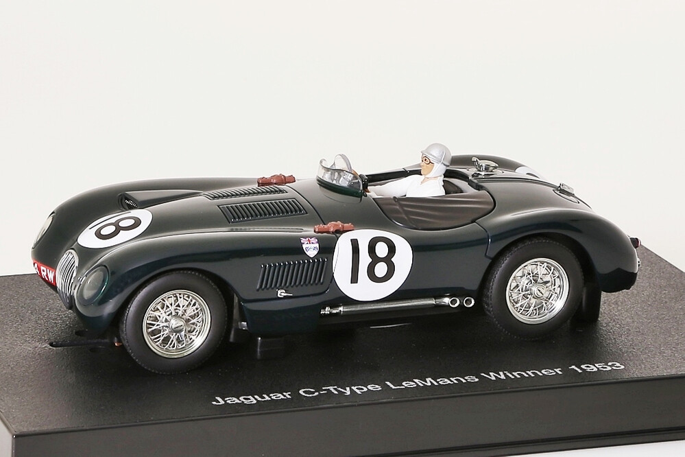 Jaguar C Type - (or Works C Type) Le Mans Winner, 1953, driven by Duncan Hamilton Stock Photo