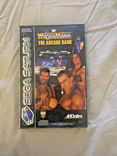 SAT WWF WRESTLEMANIA THE ARCADE GAME