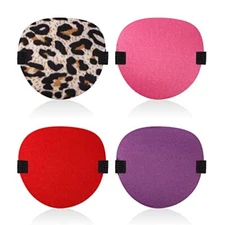 4 Pack Eye Patches Adjustable Lazy Eye Patches for Adults Right or Left Eye