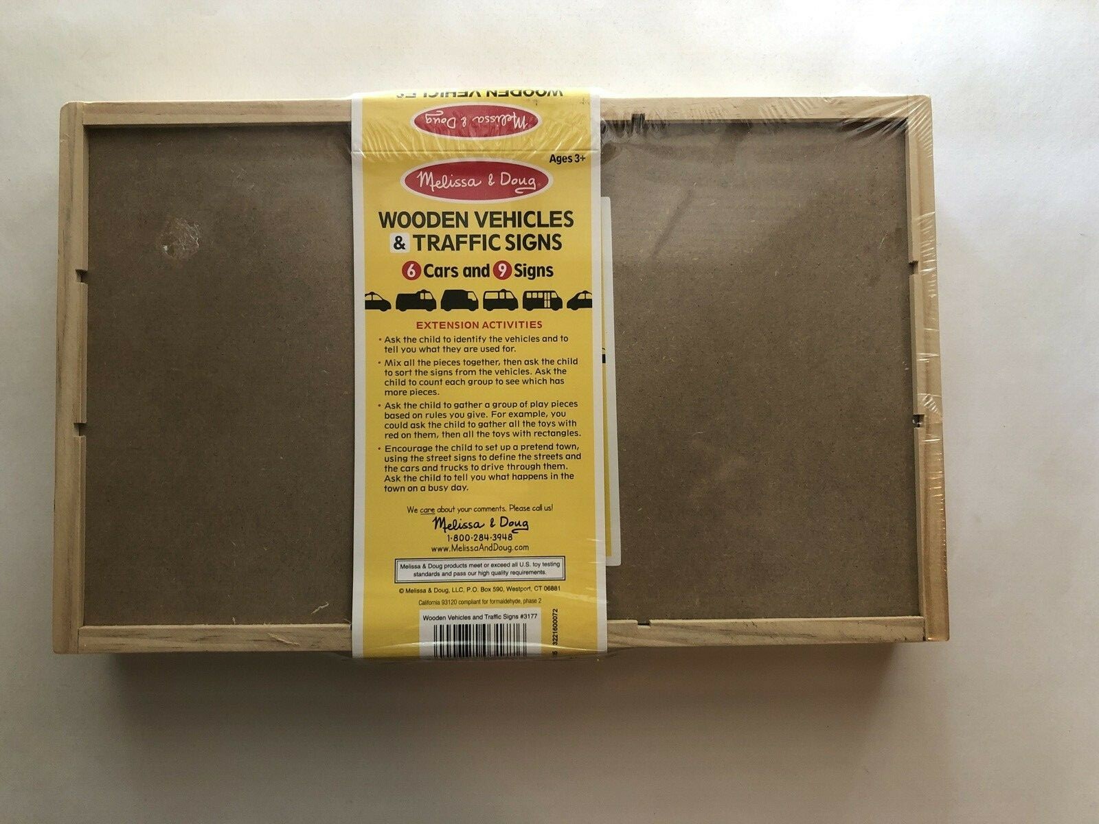 melissa and doug cars and signs