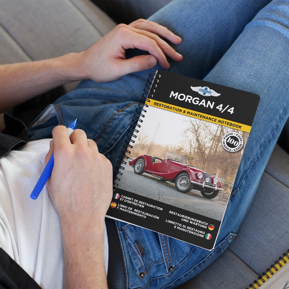 MORGAN 4/4 : Libretto Di Restauro E Manutenzione - CONSEGNA GRATUITA - Immagine 2 di 4