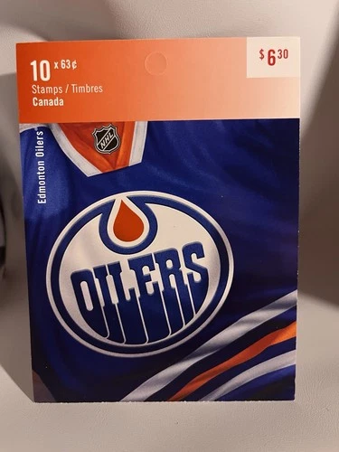 Canada Stamps.2013.Hockey Edmonton Oilers. Booklet