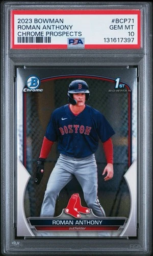 2023 Bowman - Chrome Prospects Roman Anthony #BCP-71 (RC) - PSA 10