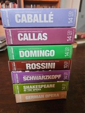 Bravissimo Opera Library 7 box sets CD x94 Caballe Callas Rossini Shakespeare++