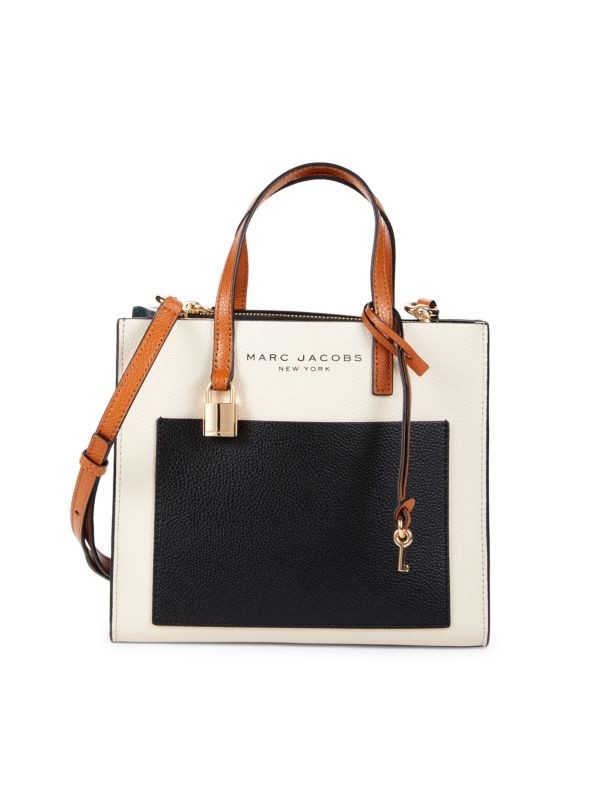 Marc Jacobs Mini Grind Satchel Tote Bag - Color Block