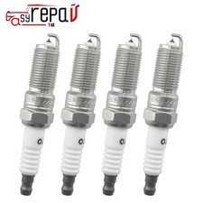 Set of 4 Spark Plugs Compatible with 1995-2004 Ford Escape Ford Bronco