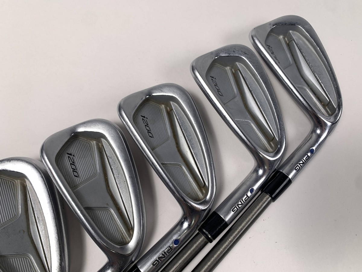 Ping i200 Iron Set 4-PW+GW Blue Dot 1* Up AeroTech SteelFiber i95 