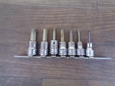 Snap On Tools 7-piece 38 Drive Metric Hex Bit Socket Driver Set 4mm-10mm Fam