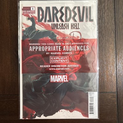 DAREDEVIL: UNLEASH HELL- RED BAND #1 1:25 JOELLE JONES VARIANT (MARVEL 2025)