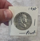 1958 Franklin Half Dollar Proof 90% Silver