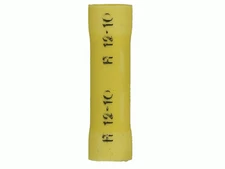 Metra Install Bay YVBC4 Vinyl Butt Connectors Yellow Color 4 Gauge - 25 / Bag