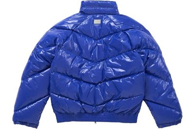 NWT Mens Supreme x Schott Glossy Lightweight Down Puffer Jacket