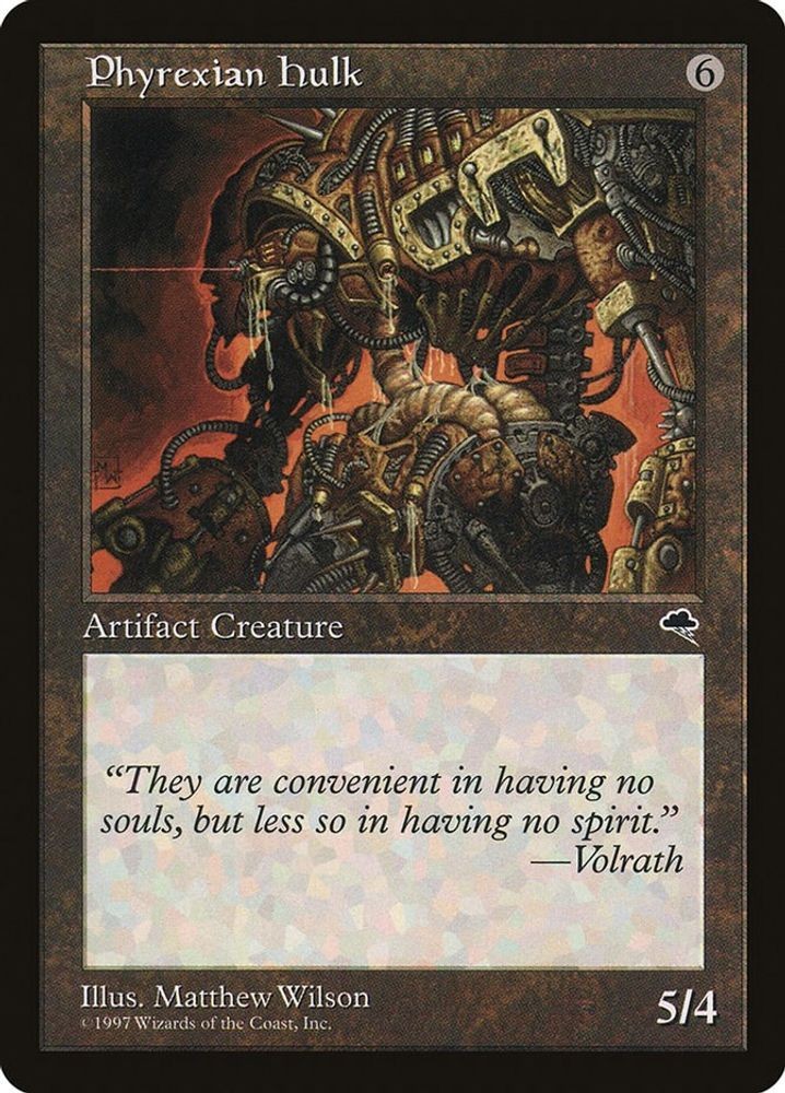 1997 Magic: The Gathering: TMP - Phyrexian Hulk (#302, Uncommon, Lightly Played)