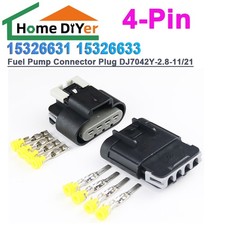 4-Pin Fuel Pump Connector Plug 15326631 15326633 DJ7042Y-2.8-11/21