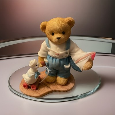 Cherished Teddies Alex Enesco 1998 Cherish The Little Things Sailboat Goose