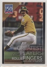 2019 Topps Greatest Players Black 157/299 Rollie Fingers #GP-34 HOF 1o0