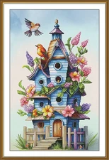 Creative Сross Stitch Embroidery Kit "Multi-storey building" Nova Sloboda