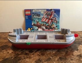 Lego Pirates: Boat Hull ONLY from Captain Redbeard's Pirate Ship 7075