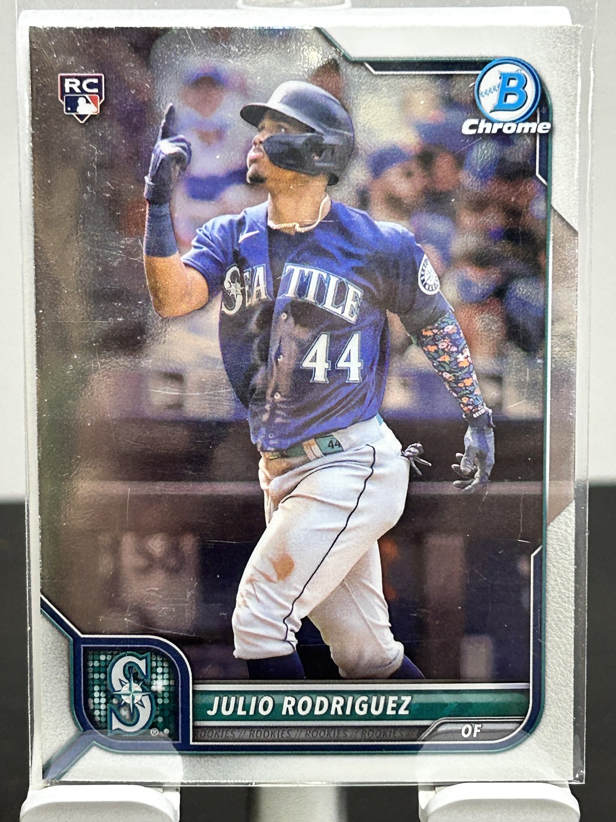 2022 Bowman Chrome - #48 - Julio Rodriguez - Seattle Mariners Rookie