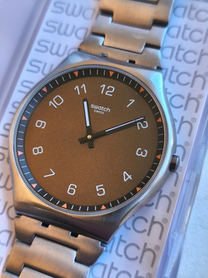 SWATCH+SKIN IRONY 42+SS07S103G SKINEARTH+NEU/NEW