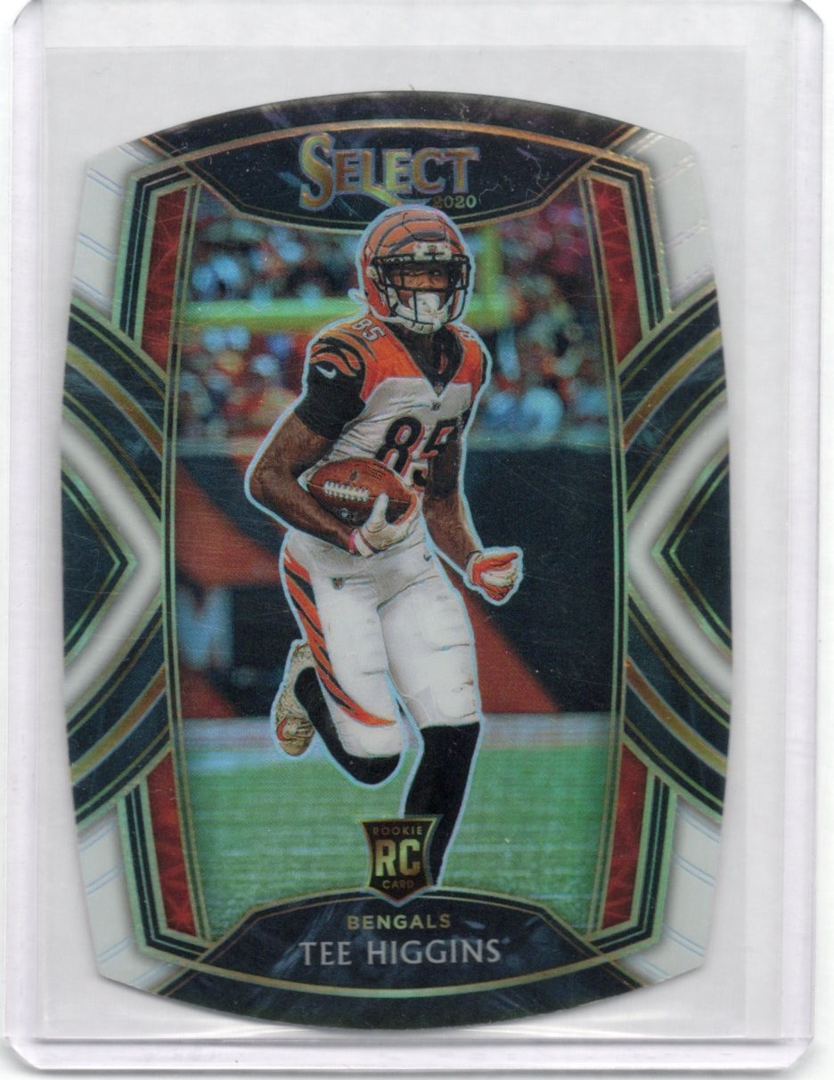 2020 Panini Select - Club Level Tee Higgins #260 Silver Prizm (RC)