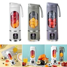 USB Chargeable 450ml Blender with 12 Blades for Active Lifestyles and Travel