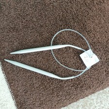 Rundstricknadeln Stricknadel Aluminium gr. 7 mit draht 30 cm
