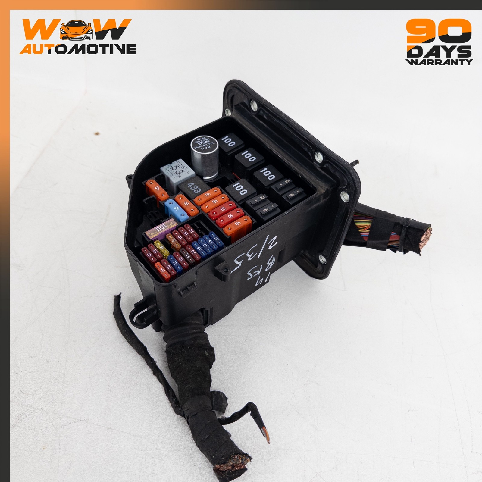 04-19 BENTLEY FLYING SPUR GTC GT ENGINE FUSE BOX RELAY BOX ASSEMBLY OEM