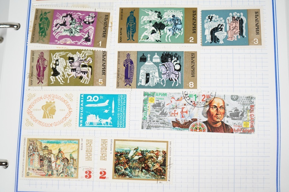 WORLDWIDE COLLECTION OF 3,000+ STAMPS MINT & USED STORED IN MYSTIC ALBUM