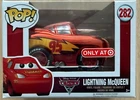 Funko POP! Disney/Pixar Lightning McQueen 282 - Chrome Target Exclusive