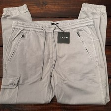 JOE'S Jeans Slim Cargo Jogger Pants 228 Alloy Grey Size XL Men's