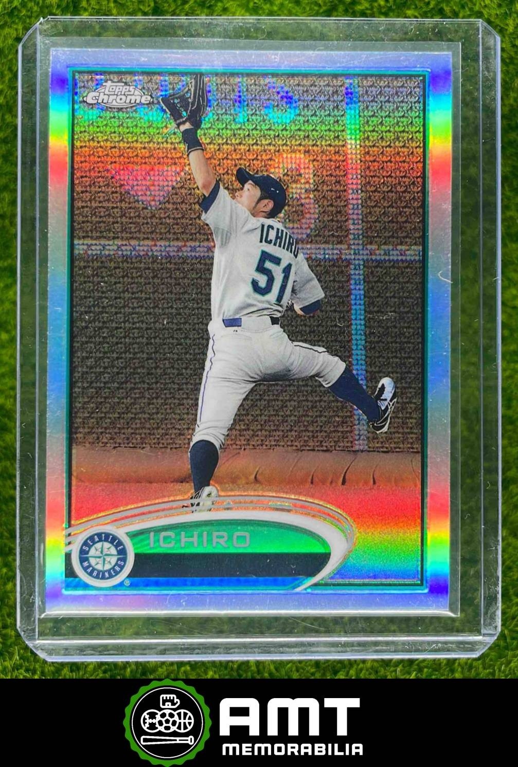 Ichiro Suzuki 2012 Topps Chrome Refractor Seattle Mariners #100