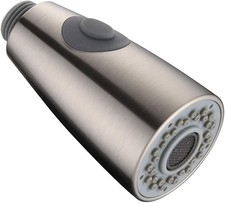 Kitchen Faucet Sprayer Head 2-Function Nozzle Spout G1/2 Connector Pull Down ...