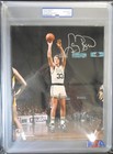 LARRY BIRD 8 x 12 PHOTOGRAPH Auto Signature Autograph PSA DNA