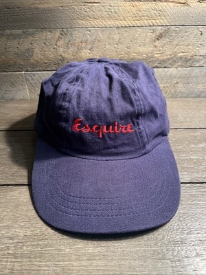 Vintage Esquire Magazine Adjustable Strapback Hat Cap Rare